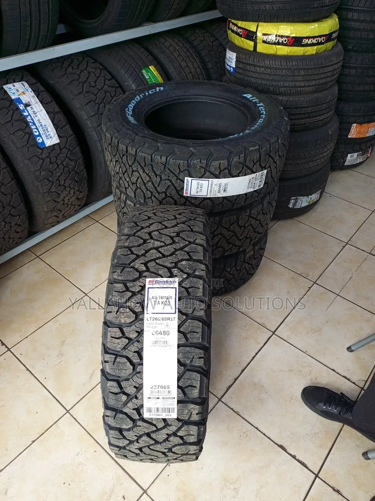265/65r17 Bf Goodrich Ko3 Tyres | Durable Off-Road Performance