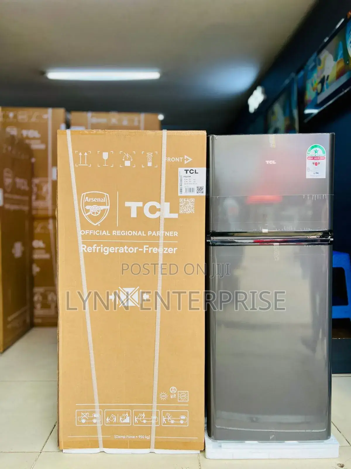 270 Litres TCL F270tm Double Door Refrigerator