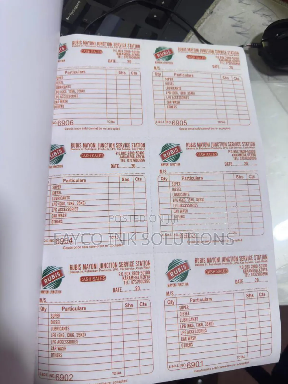 Custom Receipt Books — Keep Your Business Official