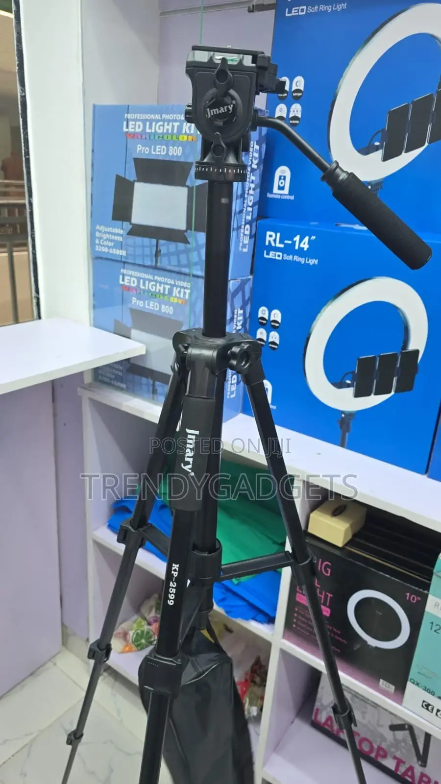 Jmary Kp-2599 Lightweight Travel Camera Tripod