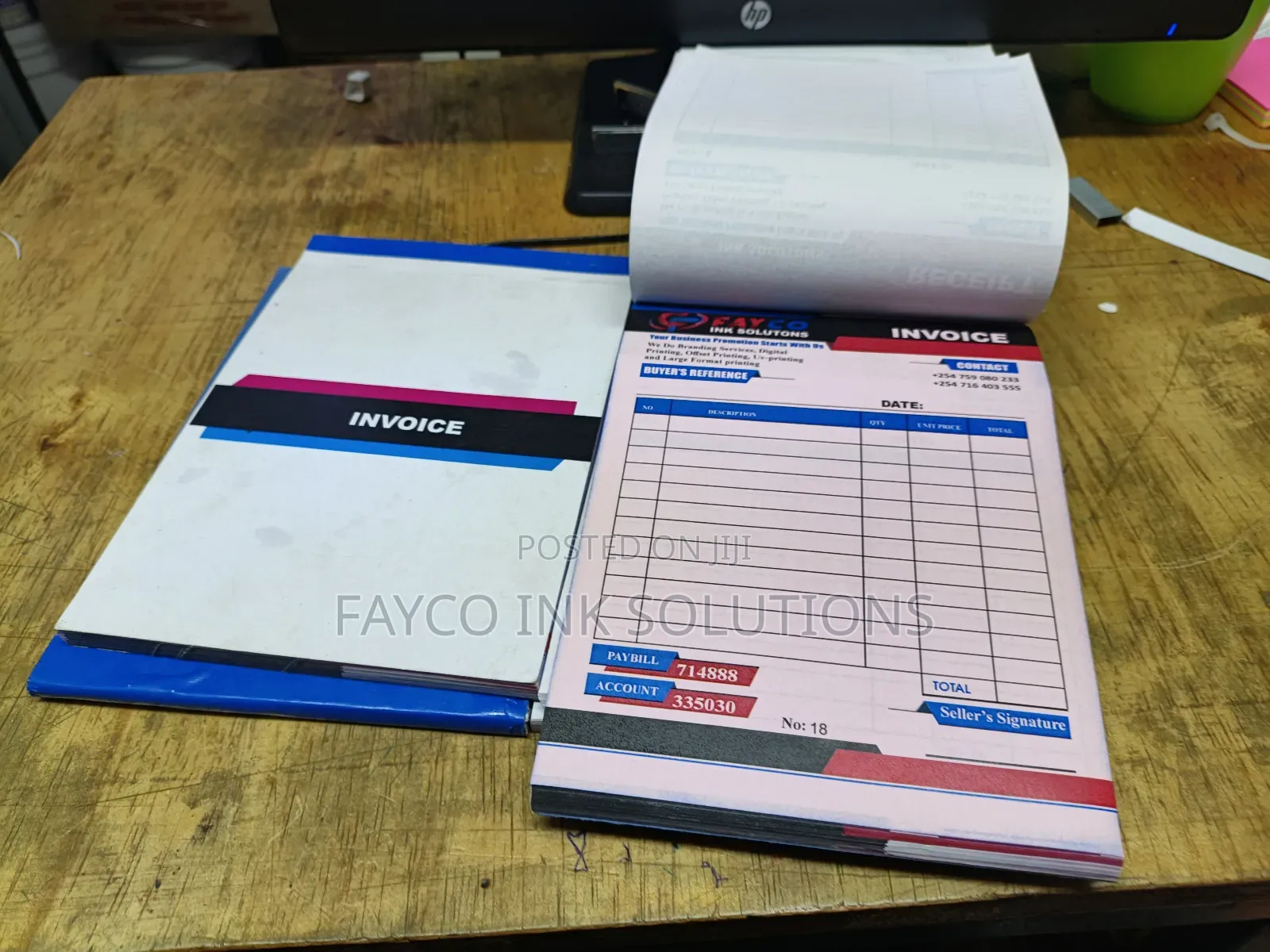Custom A5 Receipt Books — Clean Records, Strong Branding