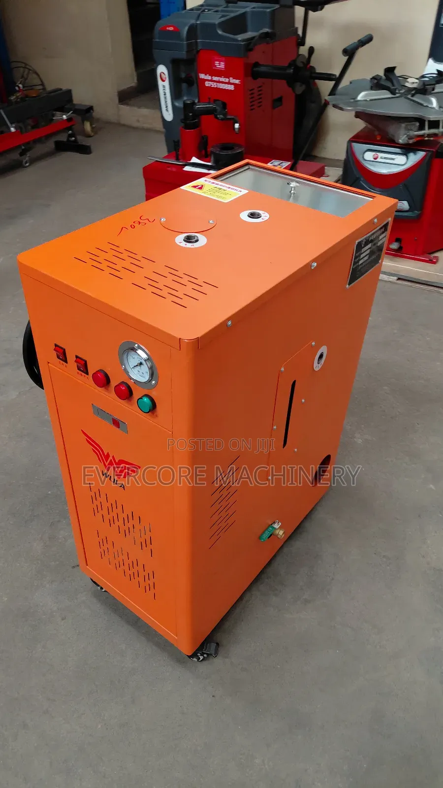 Heavy Duty 3 Phase Steaming Machine 380v With Pipes and Gun