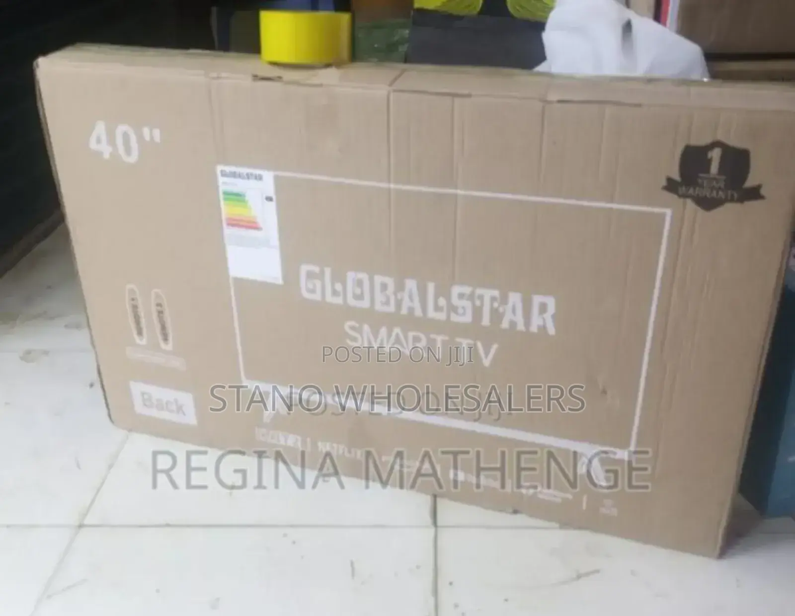 Pày on Delivering Globalstar 40inch Smart Tv