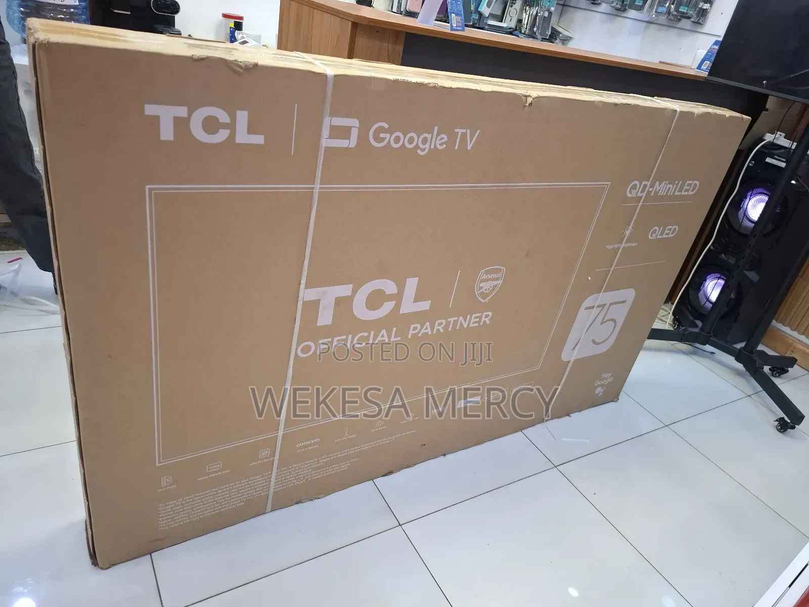 TCL 75c6k Qd-Mini Led Google Tv - 75 Inch, Uhd - TCL