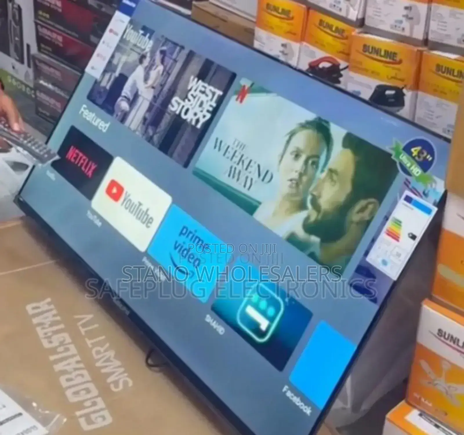 Origial Globalstar 43inch Smart Tv