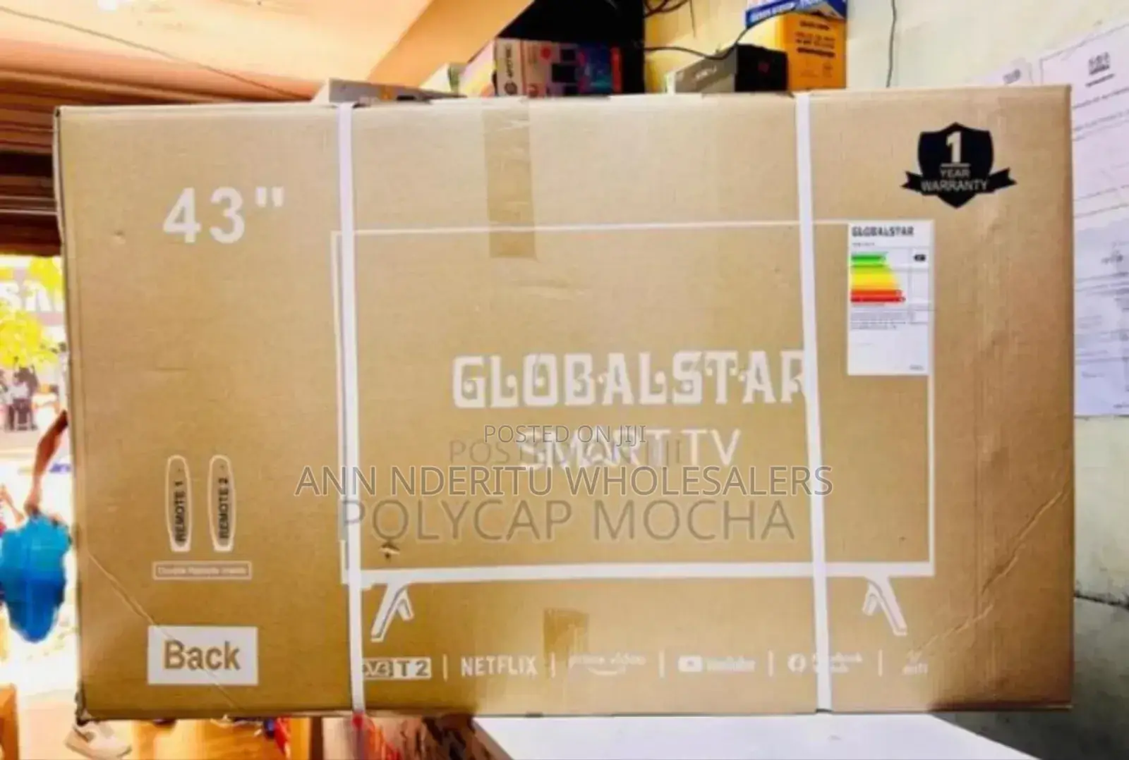 1080plus Res Globalstar 43inch Smart Tv