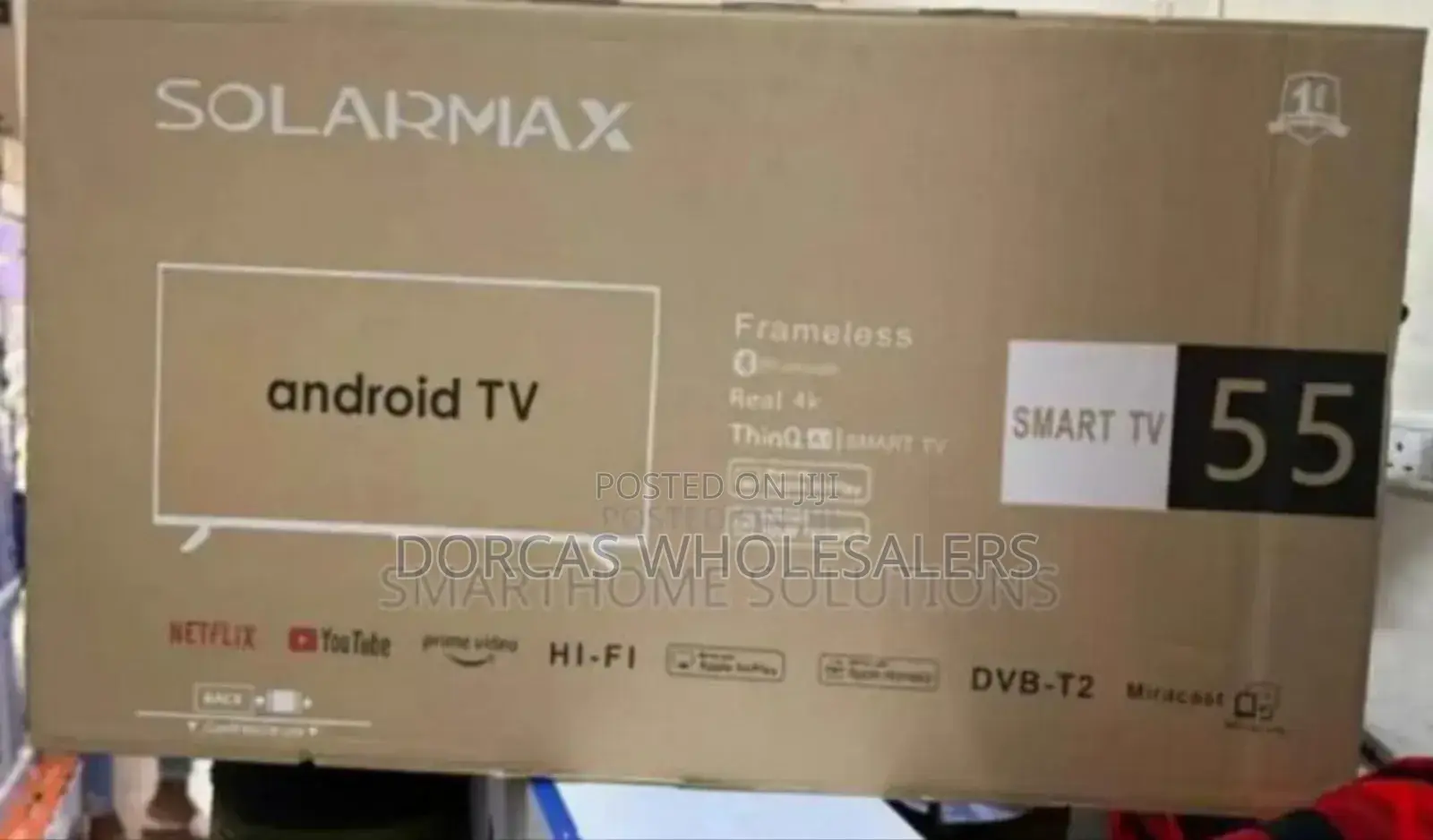  Solarmax 55inch Smart Tv