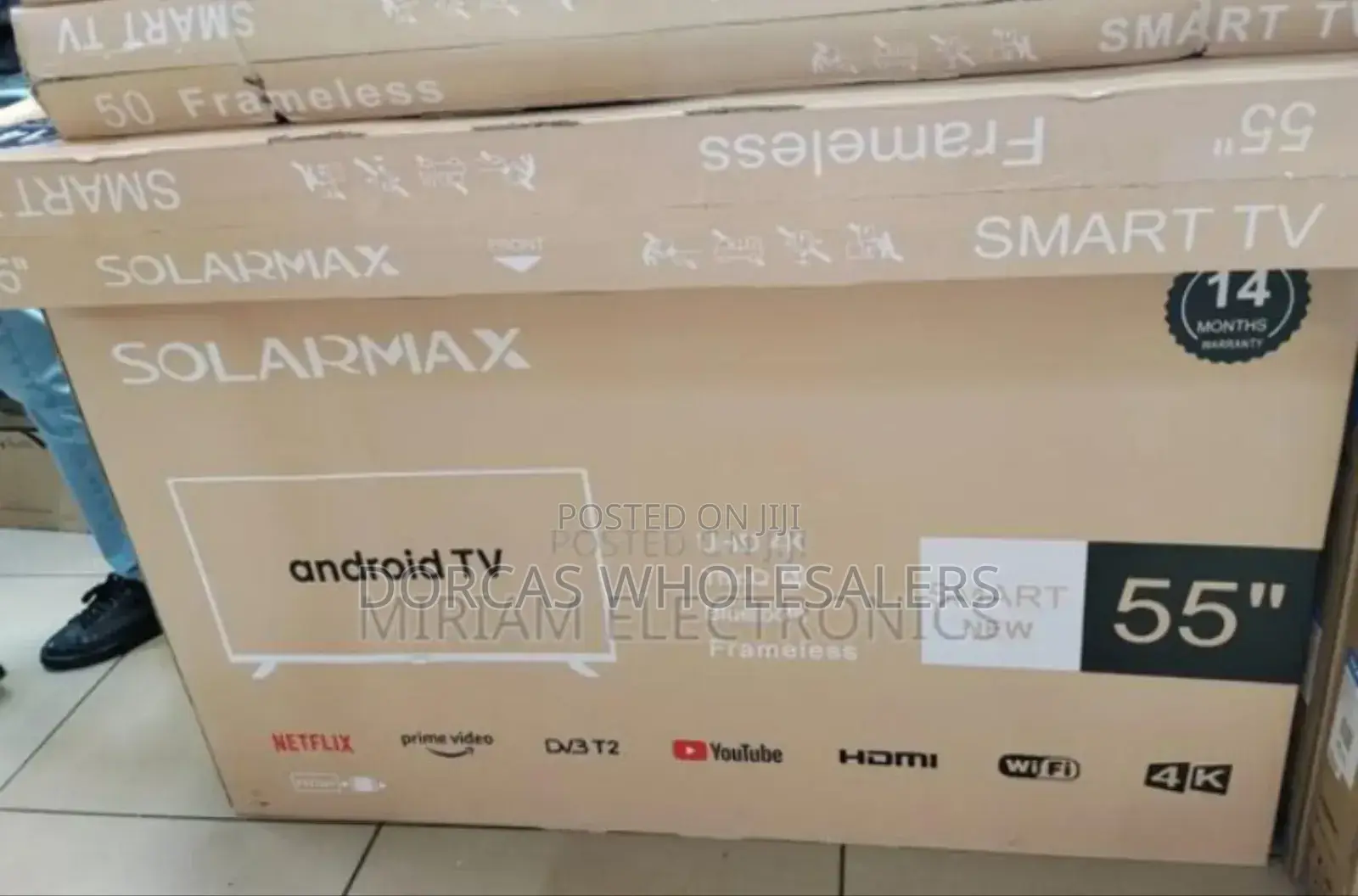 Uhd Solarmax 55inch Smart Tv