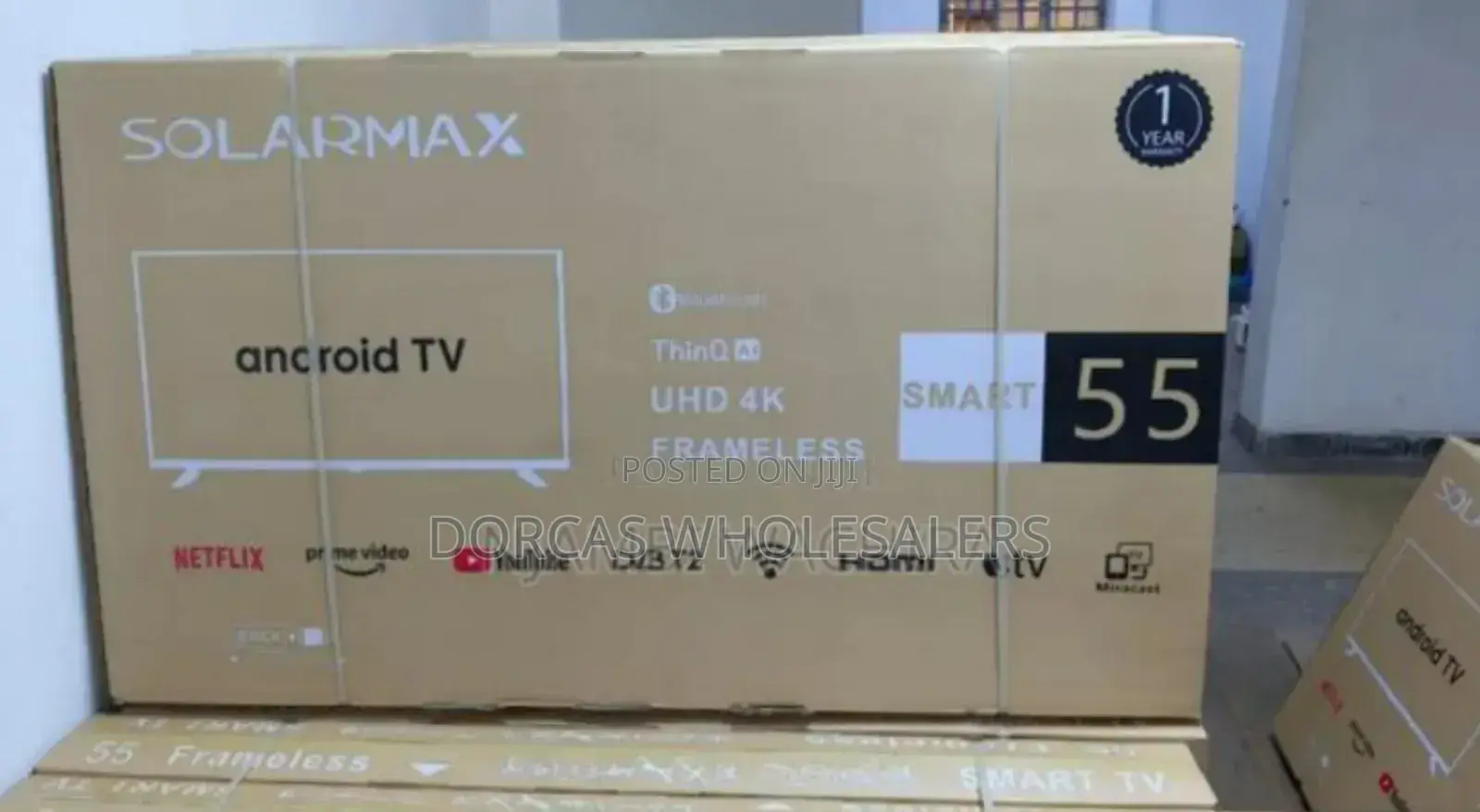 Uhd Solarmax 55inch Smart Tv
