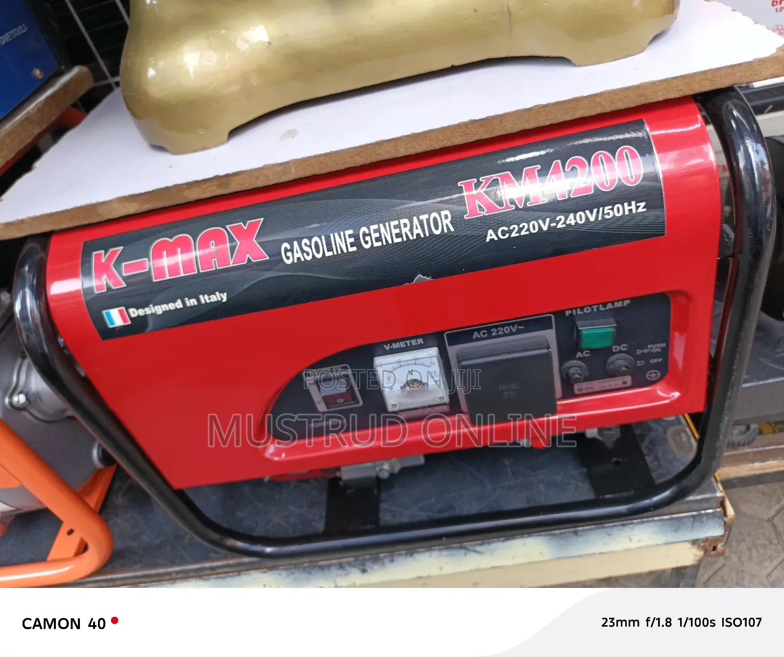 Gasoline Generator 1.2kva