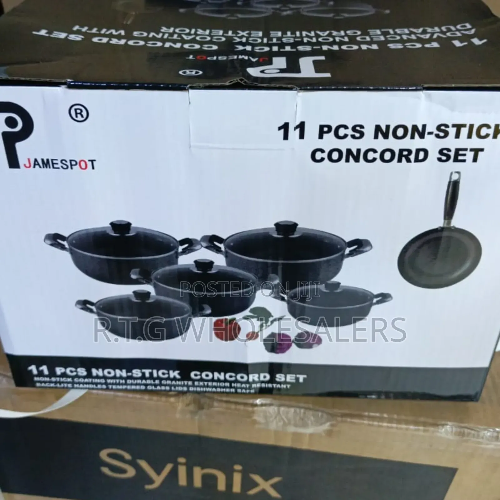 Jp 11pcs Non‐Stick Pots Pans – Durable Everyday Cooking Set