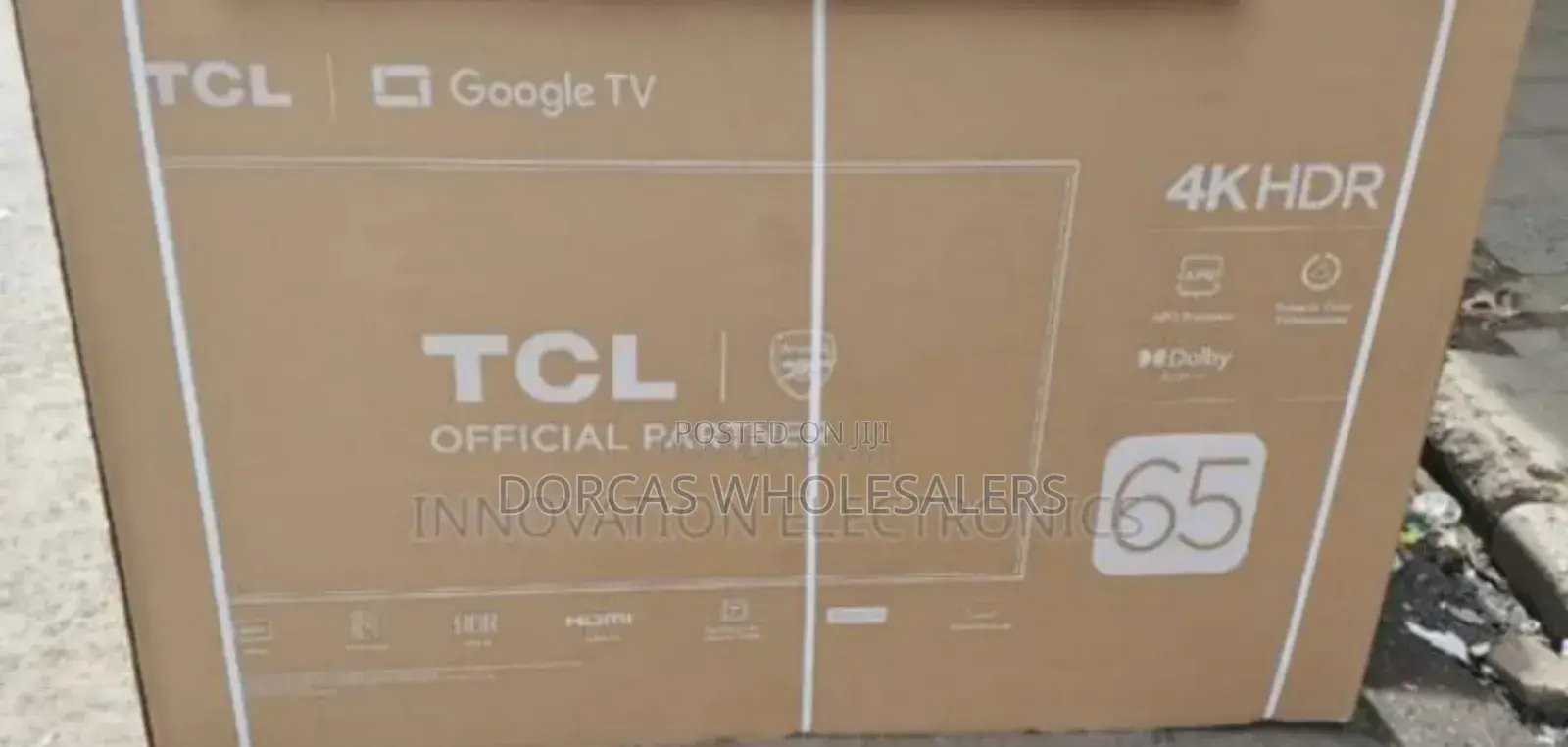  Clarity TCL 65inch V6c Smart Tv