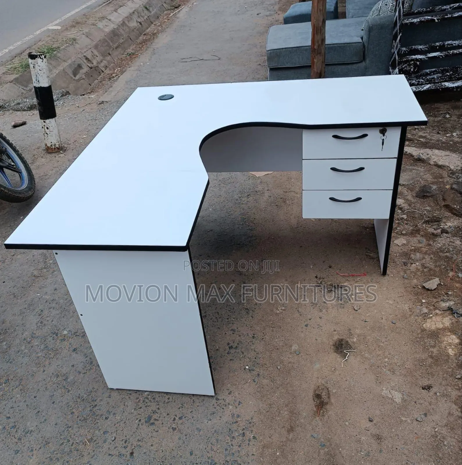 Desk White Lshape Desk