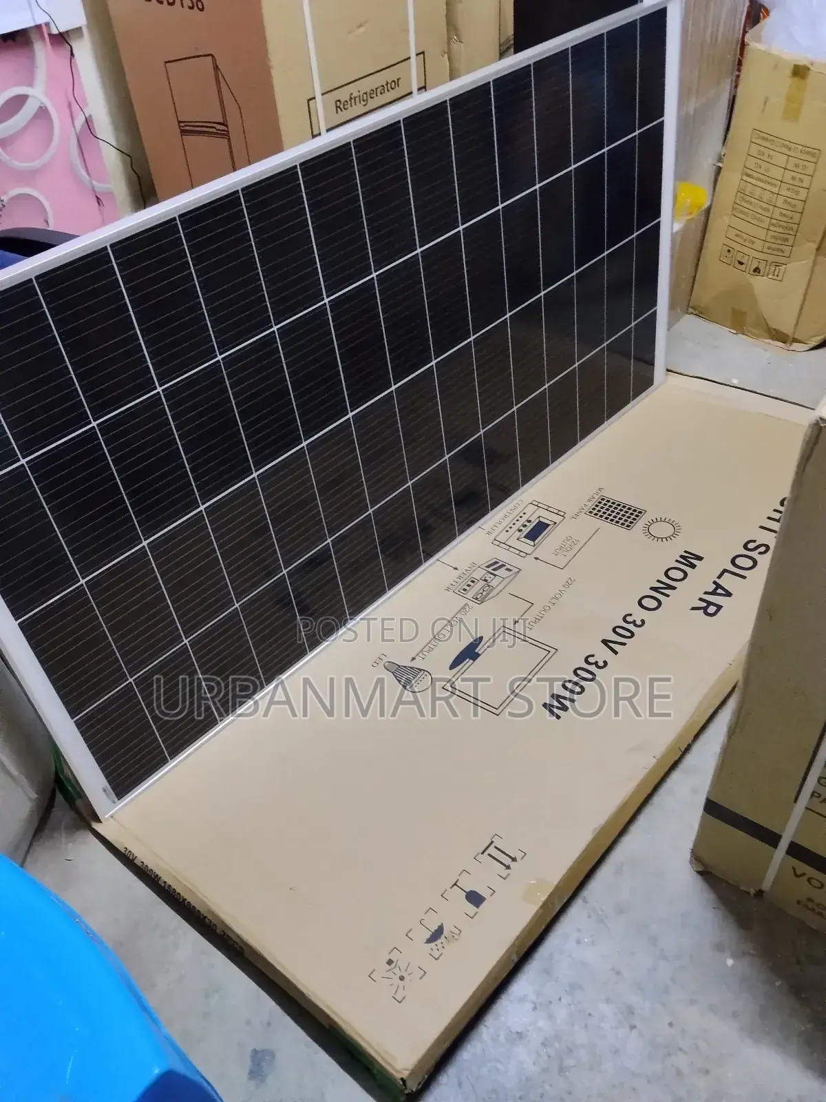 1kwh Portable Power Station With 300w Mono Panel, Cheaper Together!