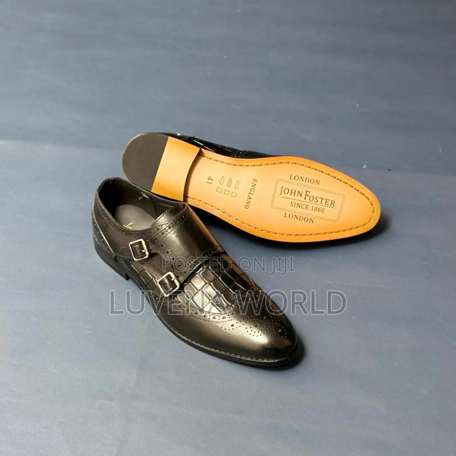 Double Monk Slipons