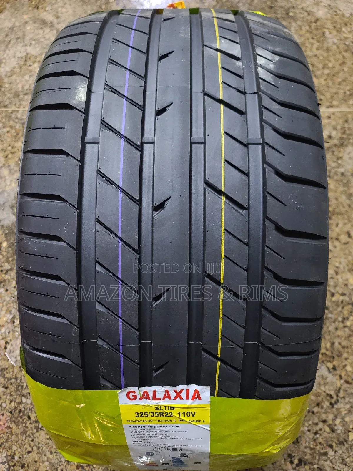325/35r22 Galaxia Tires 110v Sl116