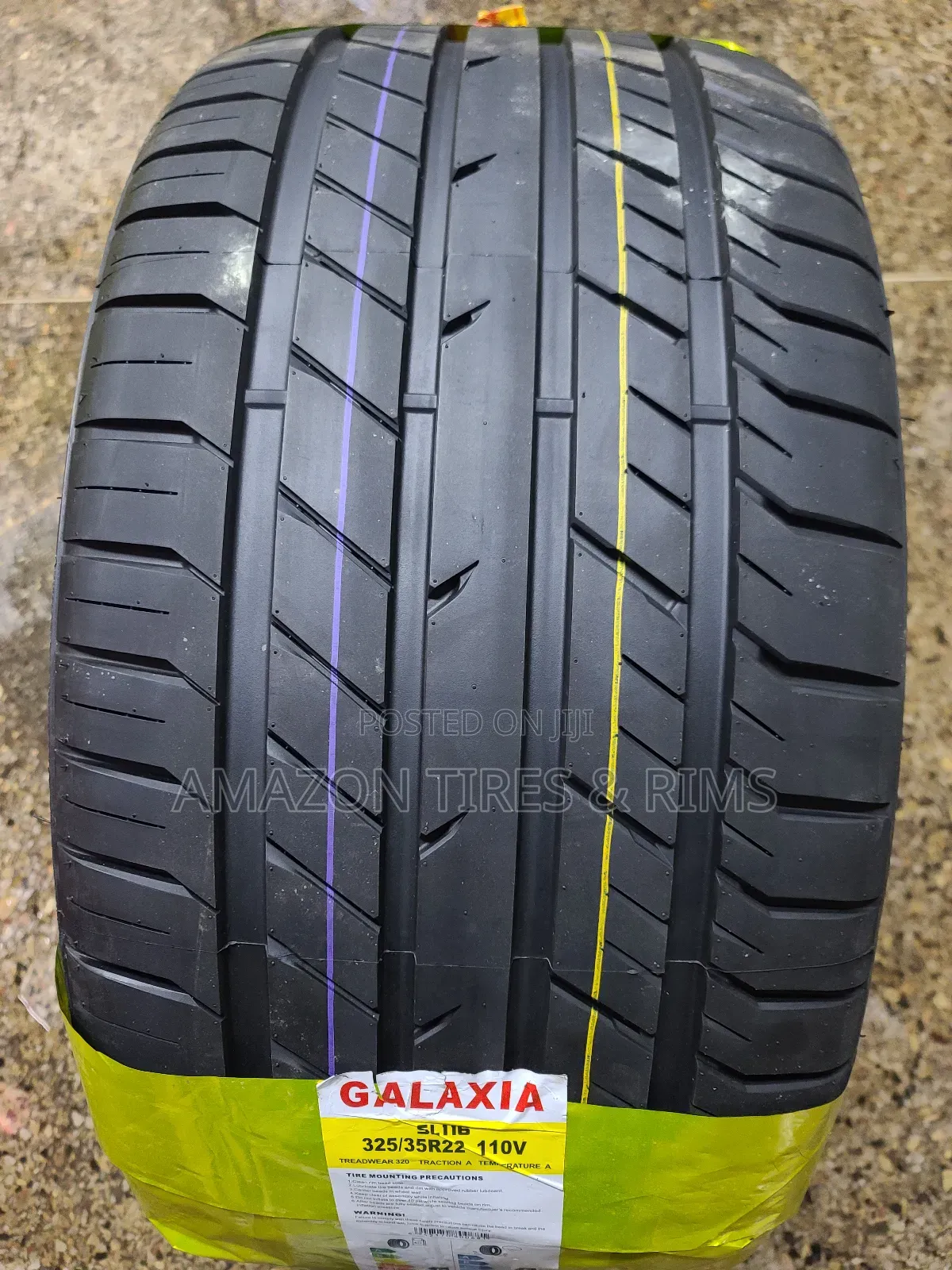 325/35r22 Galaxia Tires 110v Sl116