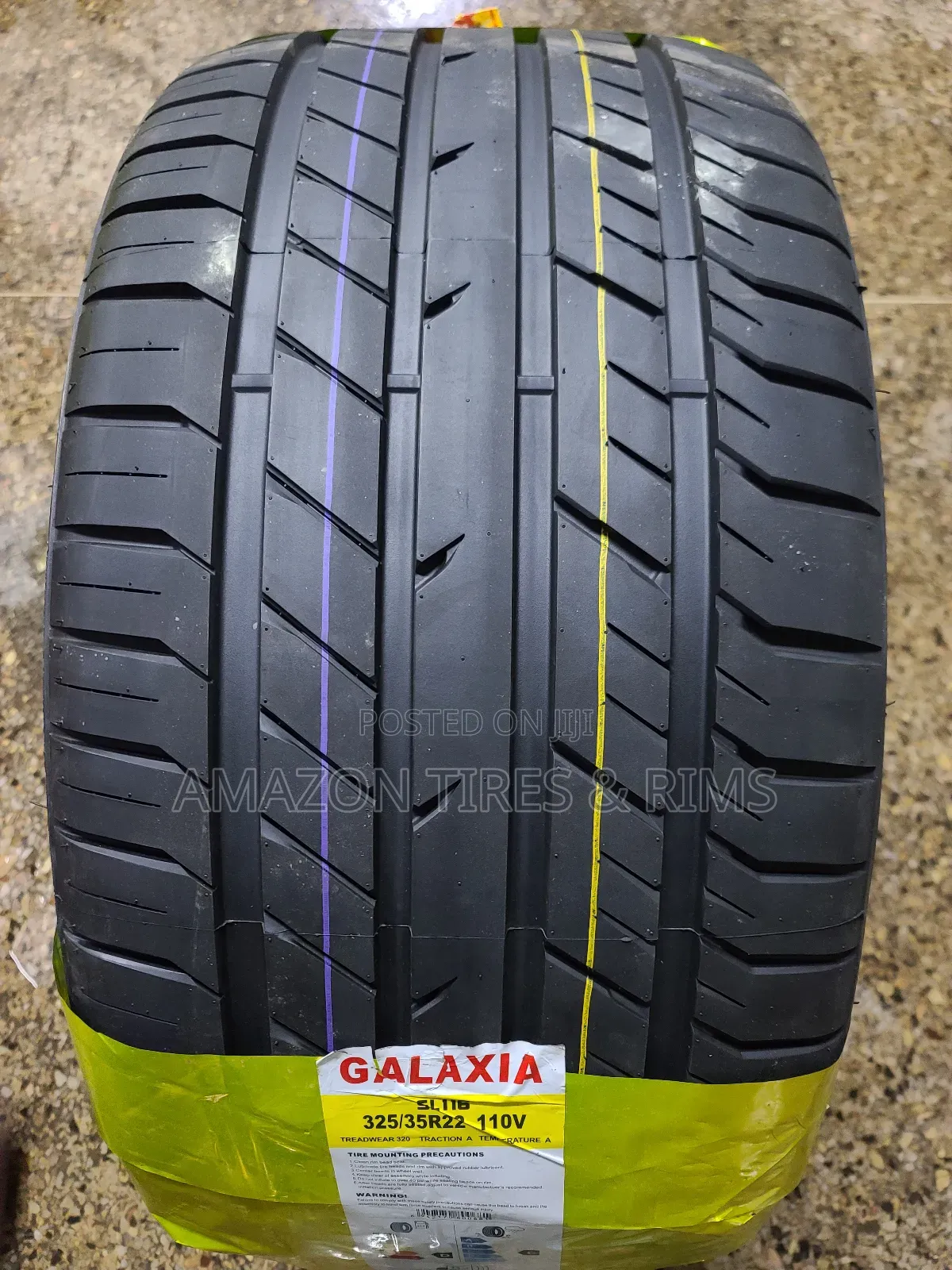 325/35r22 Galaxia Tires 110v Sl116