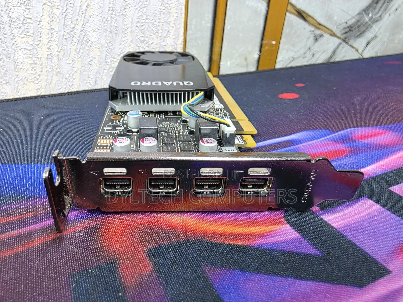 Nvidia Quadro P600 2gb Ddr5 With 4 Mini Display Ports