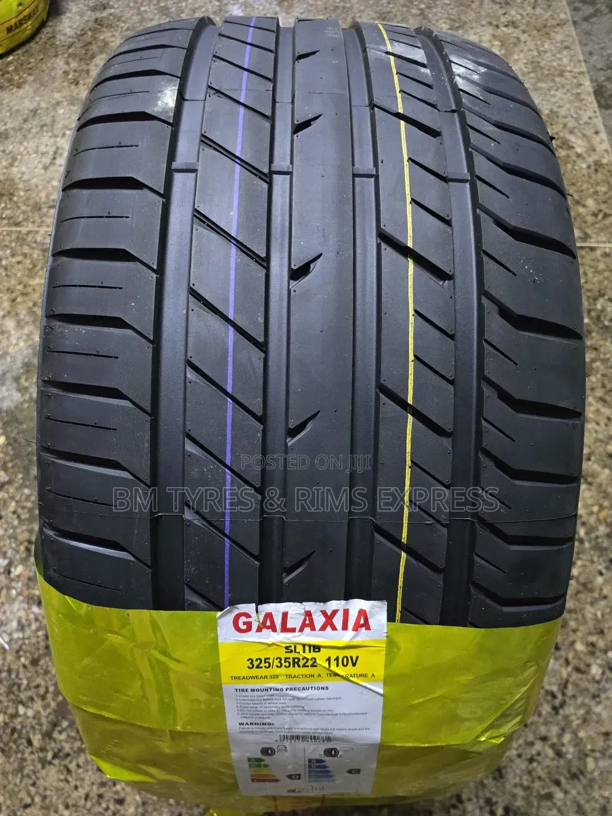 325 /35 R22 Galaxia Tyres.