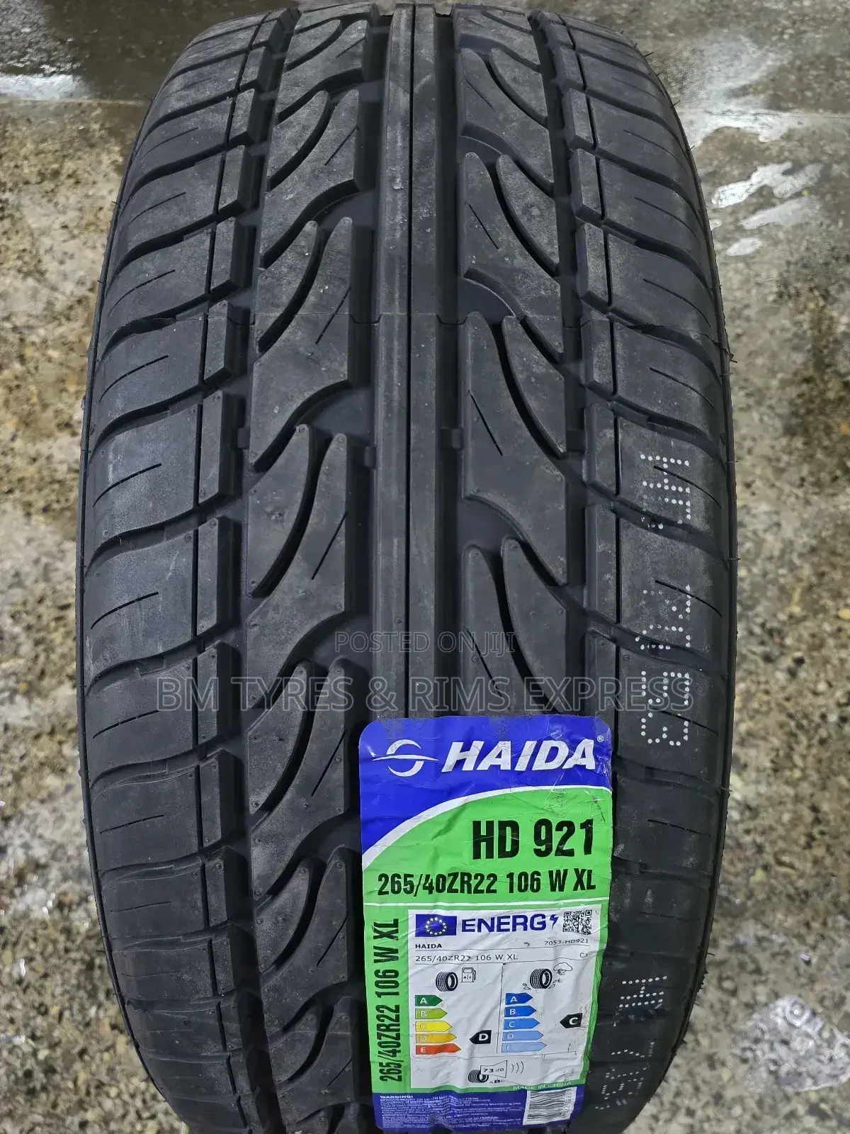 265 /40 R22 Haida Tyres.