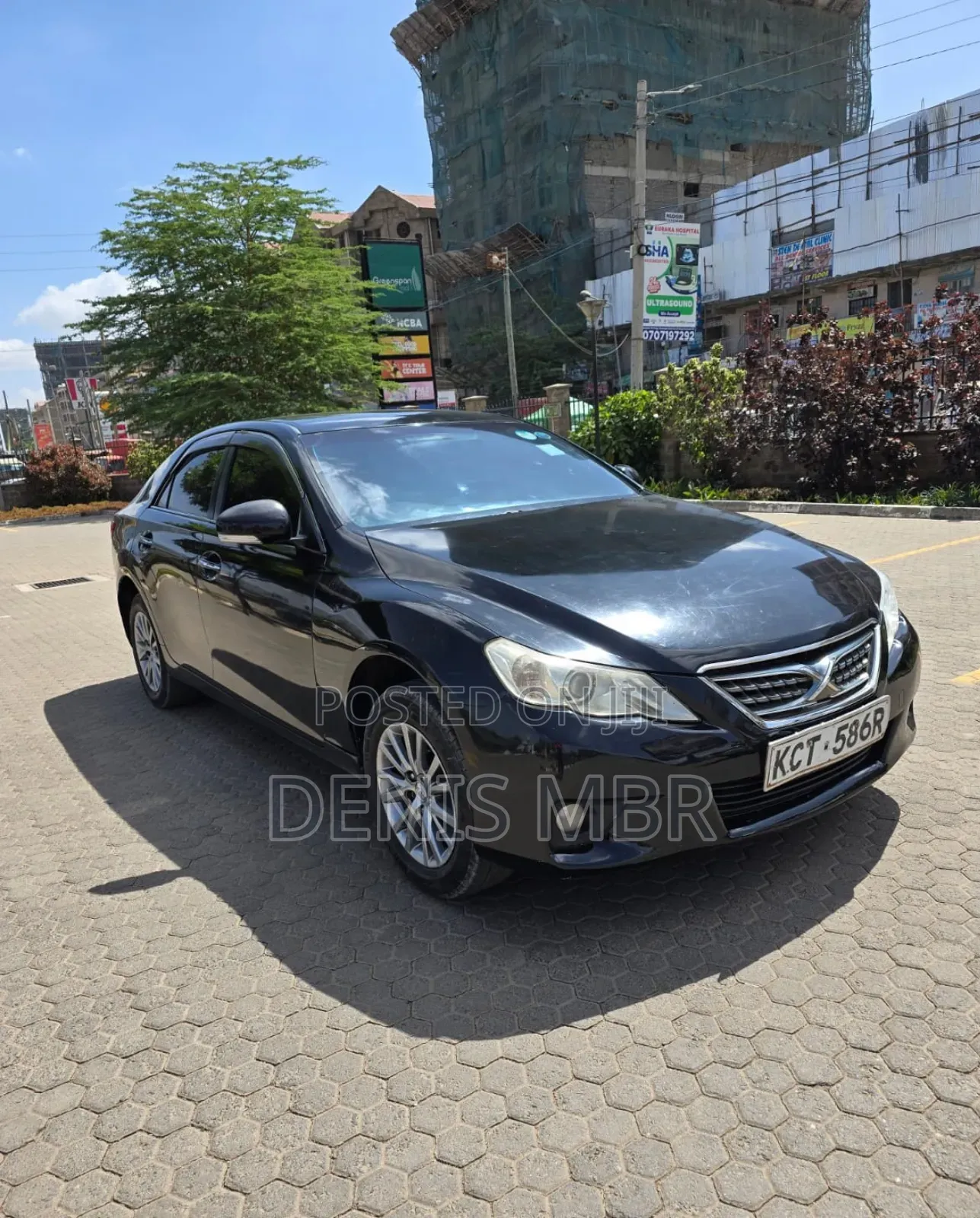 Toyota Mark X 2011 Black