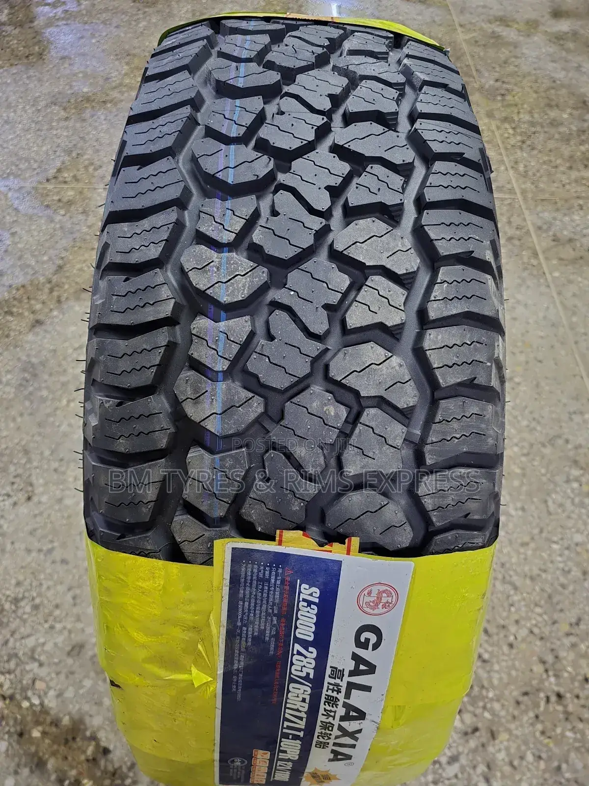 285 /65 R17 Galaxia Tyres (All Terrein)