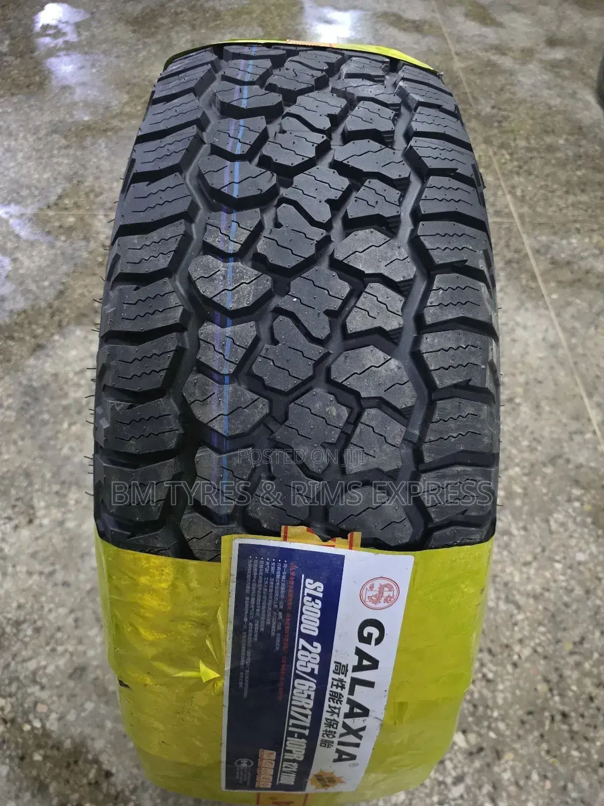 285 /65 R17 Galaxia Tyres (All Terrein)