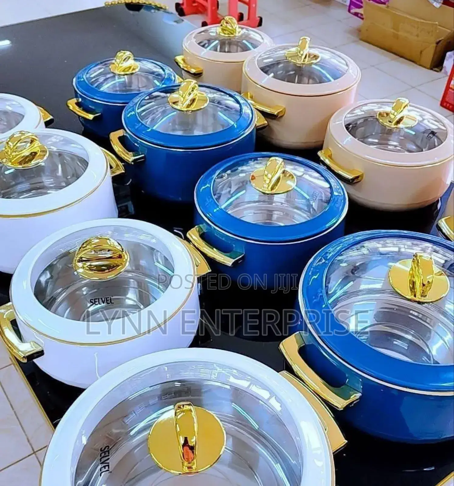 Glass Lid Serving Dishes