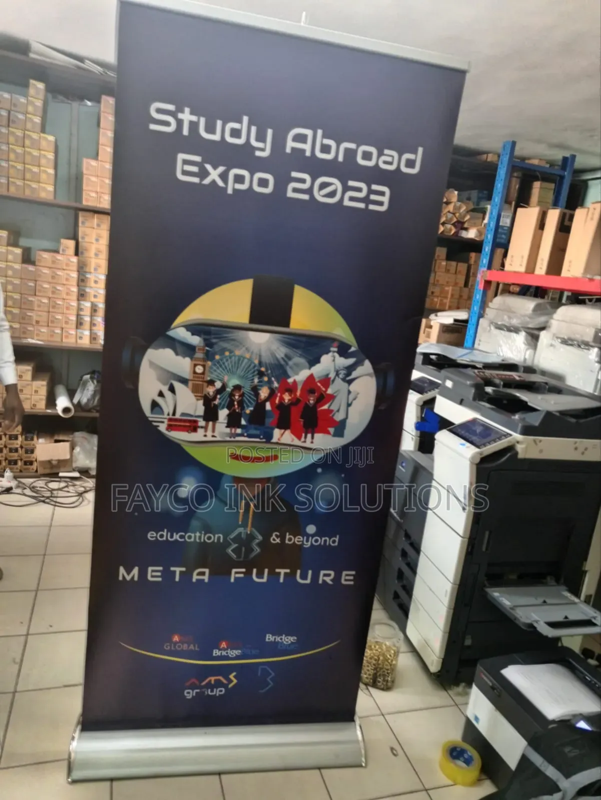  Heavy-Duty Broad Base Roll-Up Banners — Built to Dominate the Room