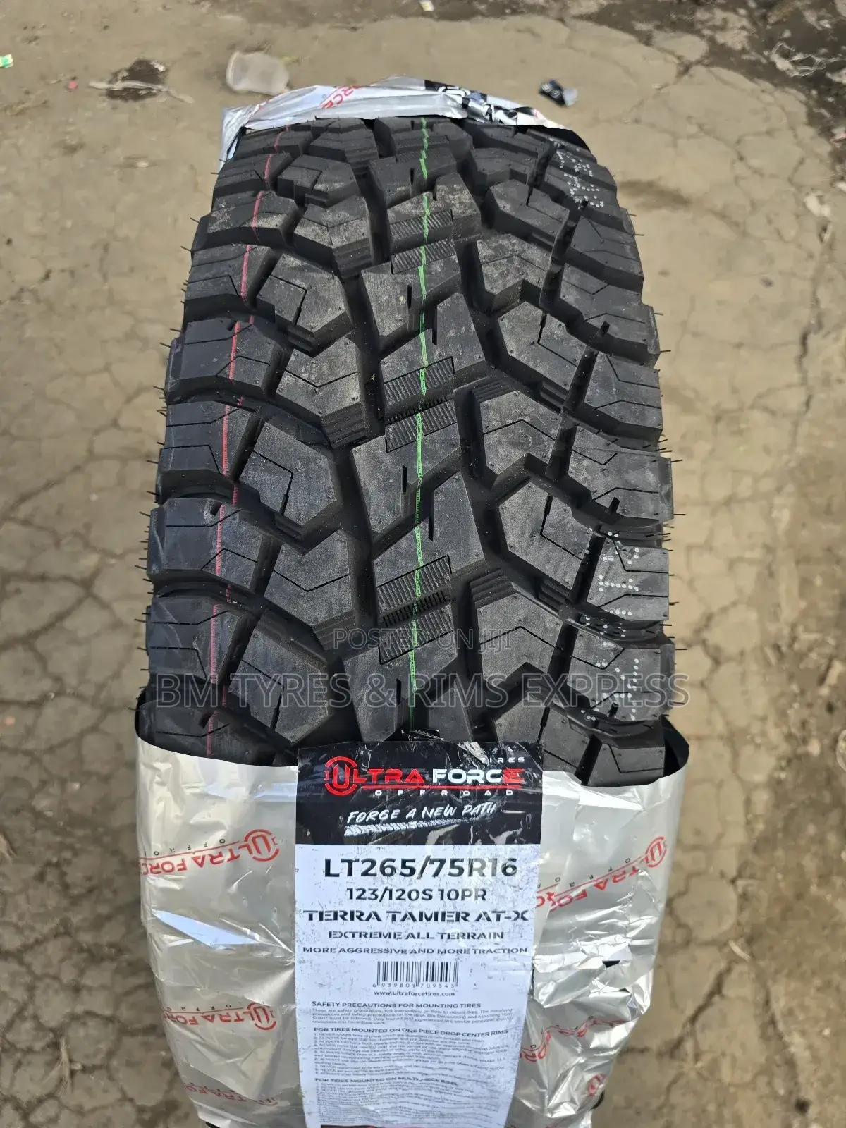 265 /75 R16 Ultraforce Tyres(All Terrein)