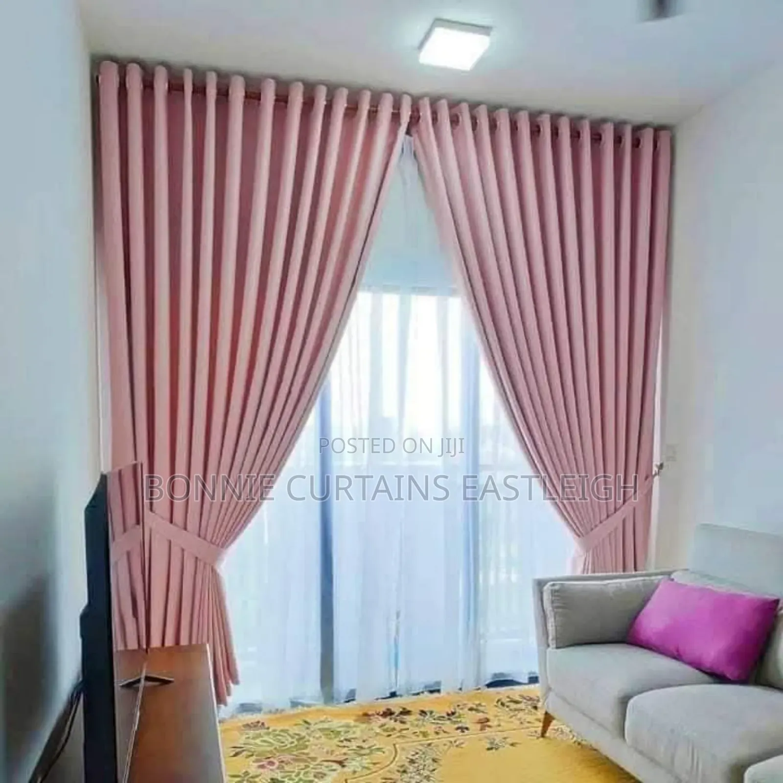 Pink and White Sheers for Kids Rooms Curtains
