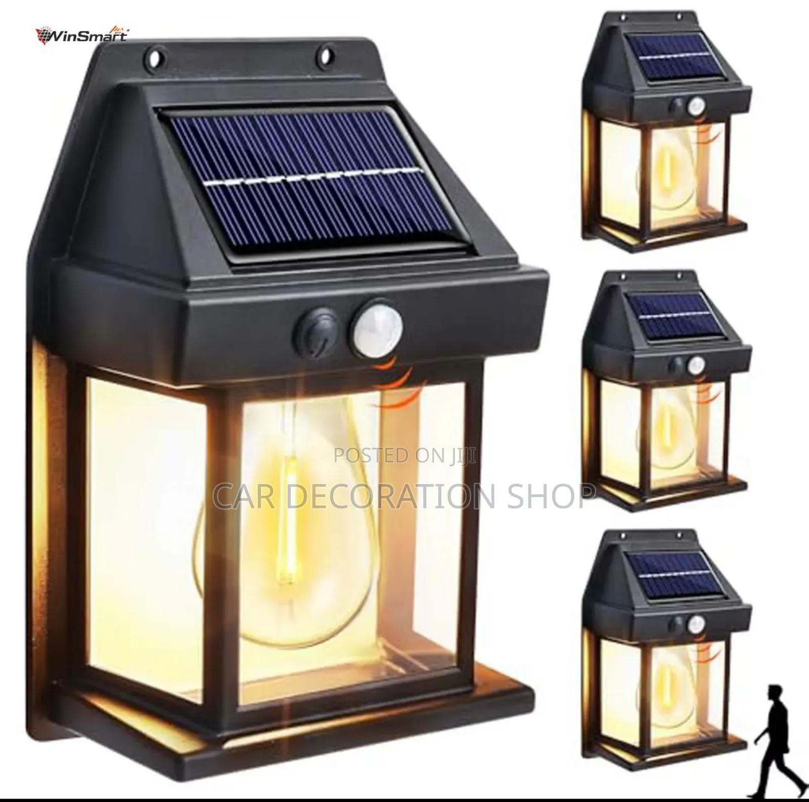 Solar Motion Wall Lamp