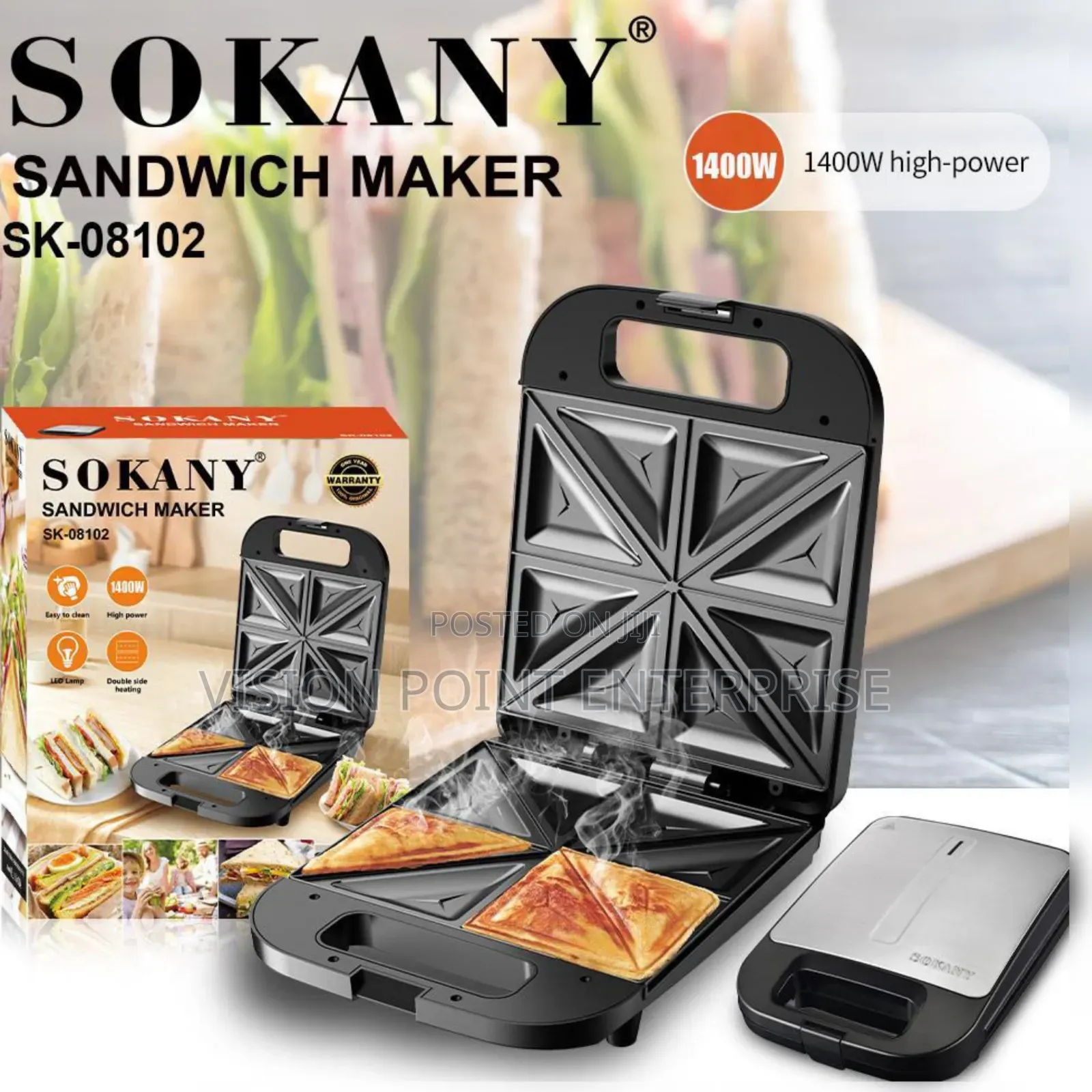 4 Slice Sandwich Maker