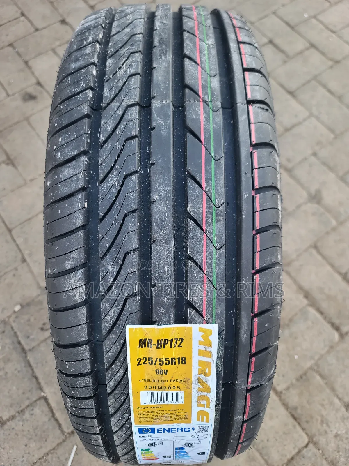 225/55r18 Mirage Tires 98v Mr-hp172