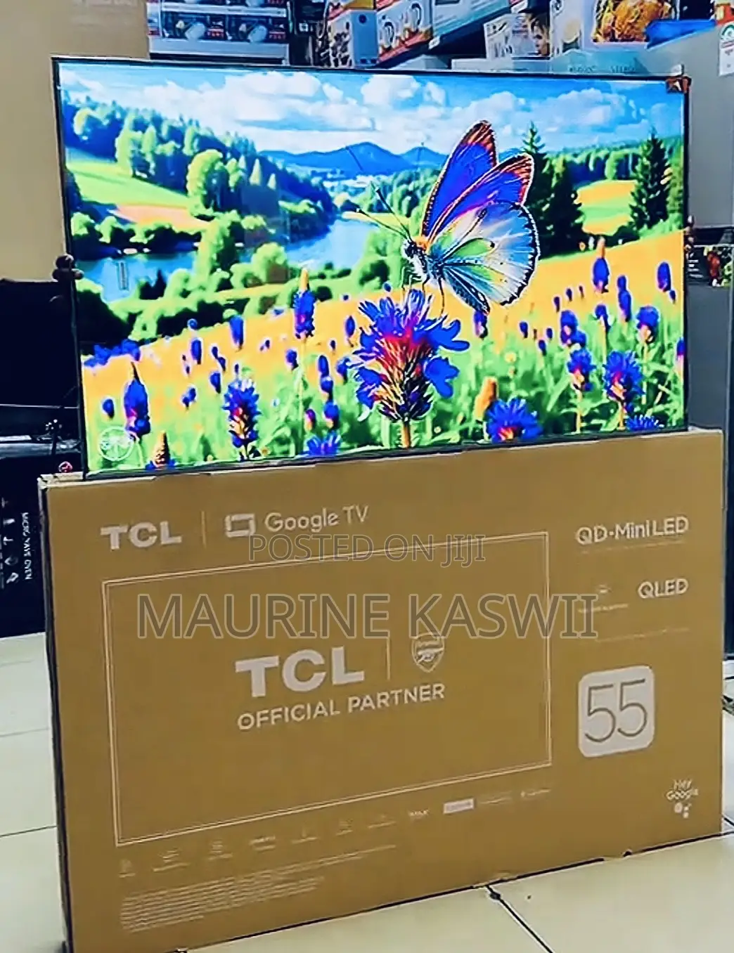 TCL Mini-Led Qled 55 “ Google