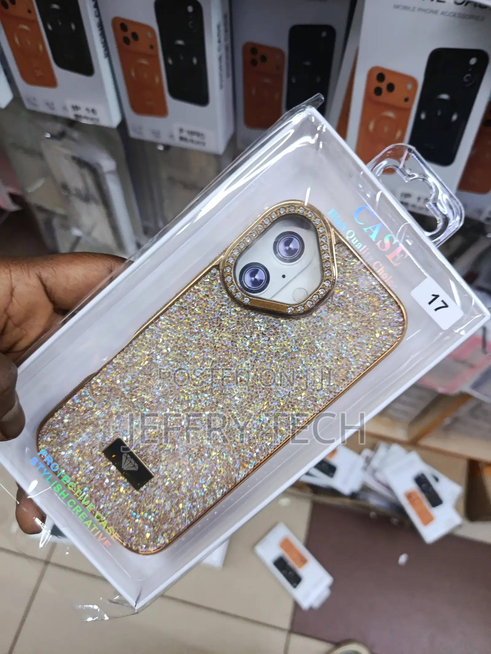 Diamond Luxury Cover Is a Silicon Phone Case With the iPhone 17,
