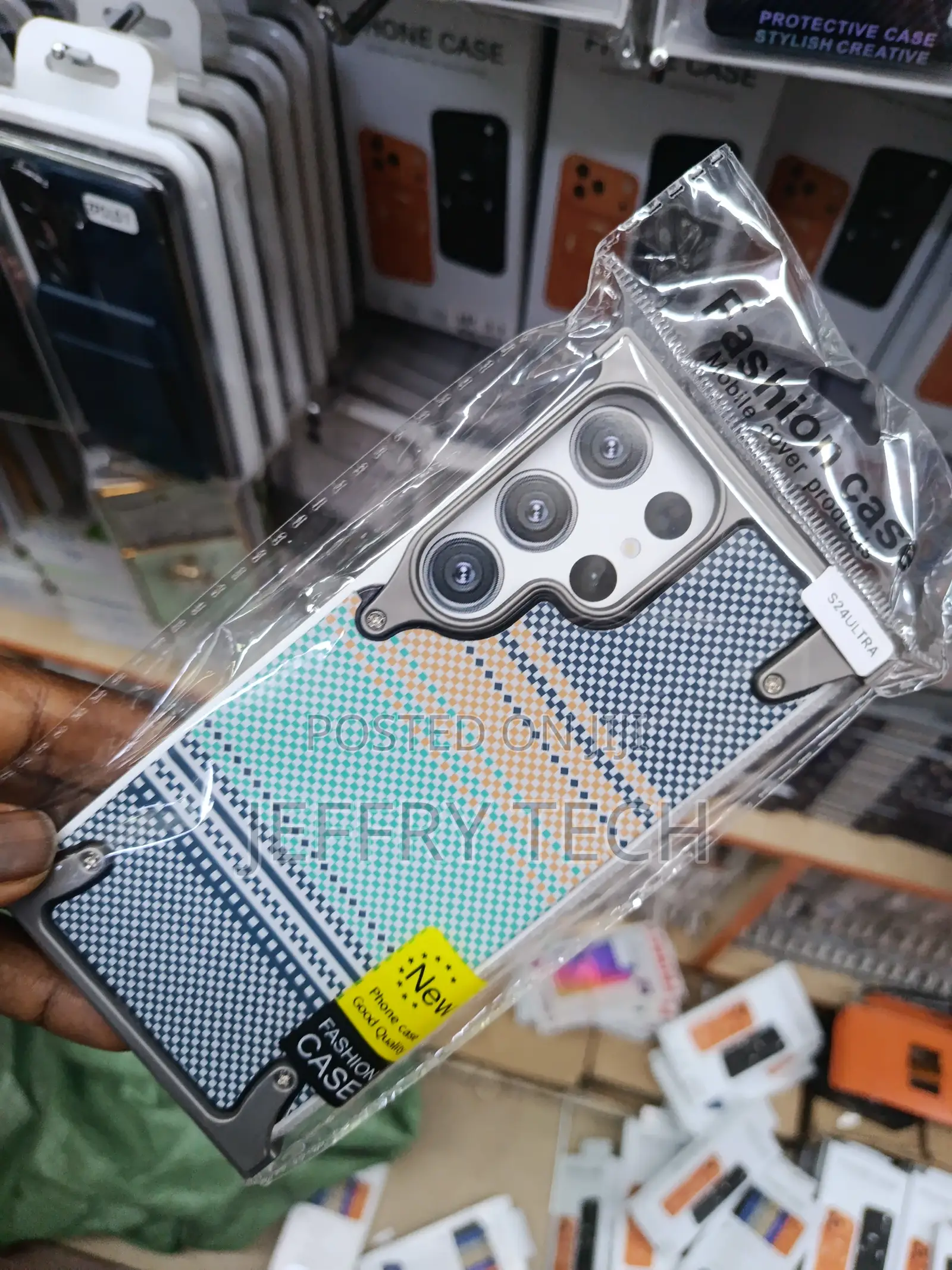 Fashion Case Protective Mobile Cover for the Samsung Galaxy S24 Ultra.