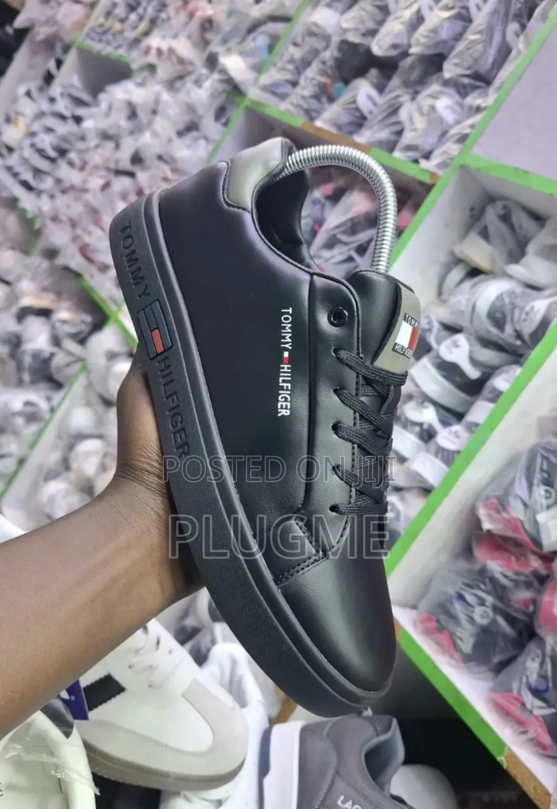 Tommy Hilfiger Quality Leather Casual Sneakers