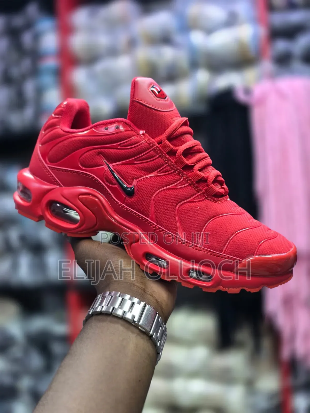 Nike Air Max Plus Tn Sneakers  "University Red" Or "Triple Red"