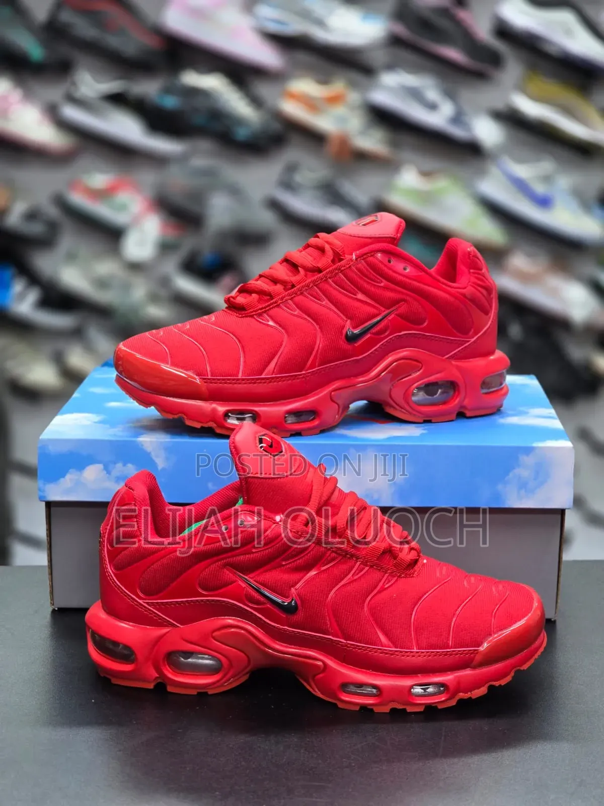 Nike Air Max Plus Tn Sneakers  "University Red" Or "Triple Red"