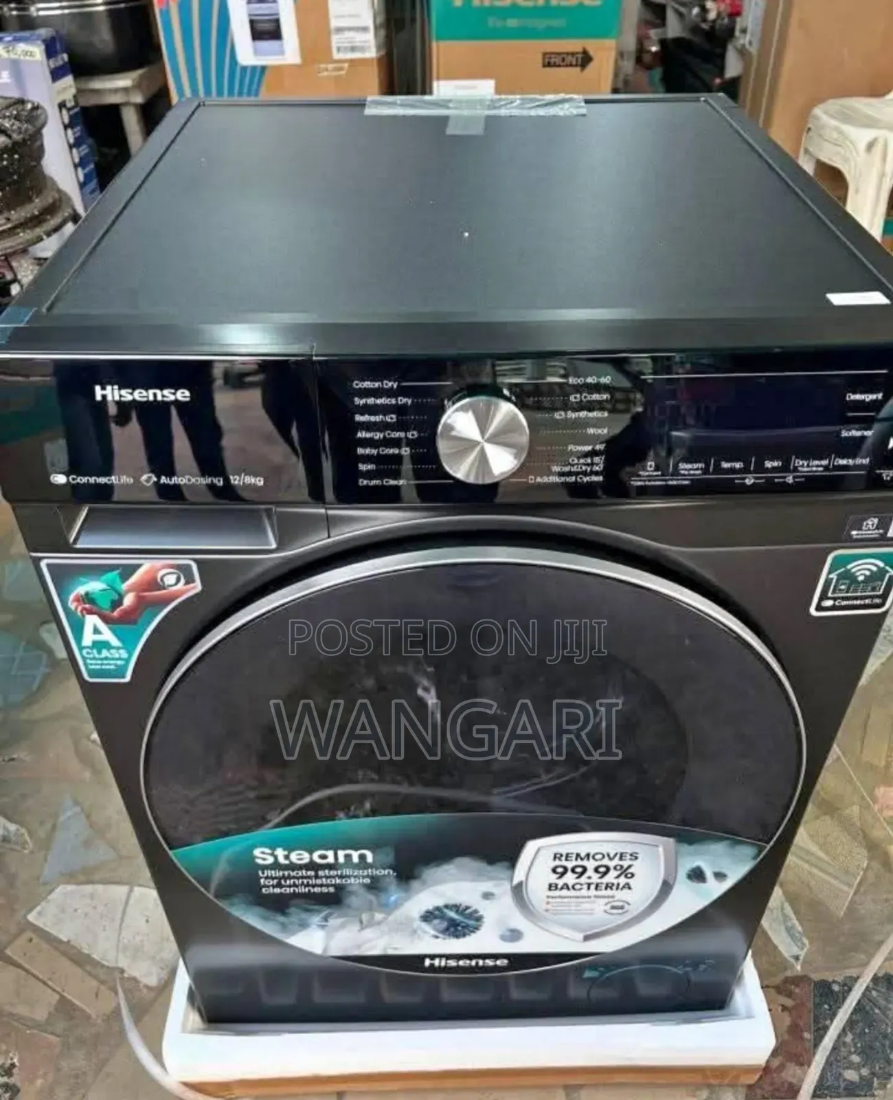 Hisense 12kg Washing Machine Wash and Spin