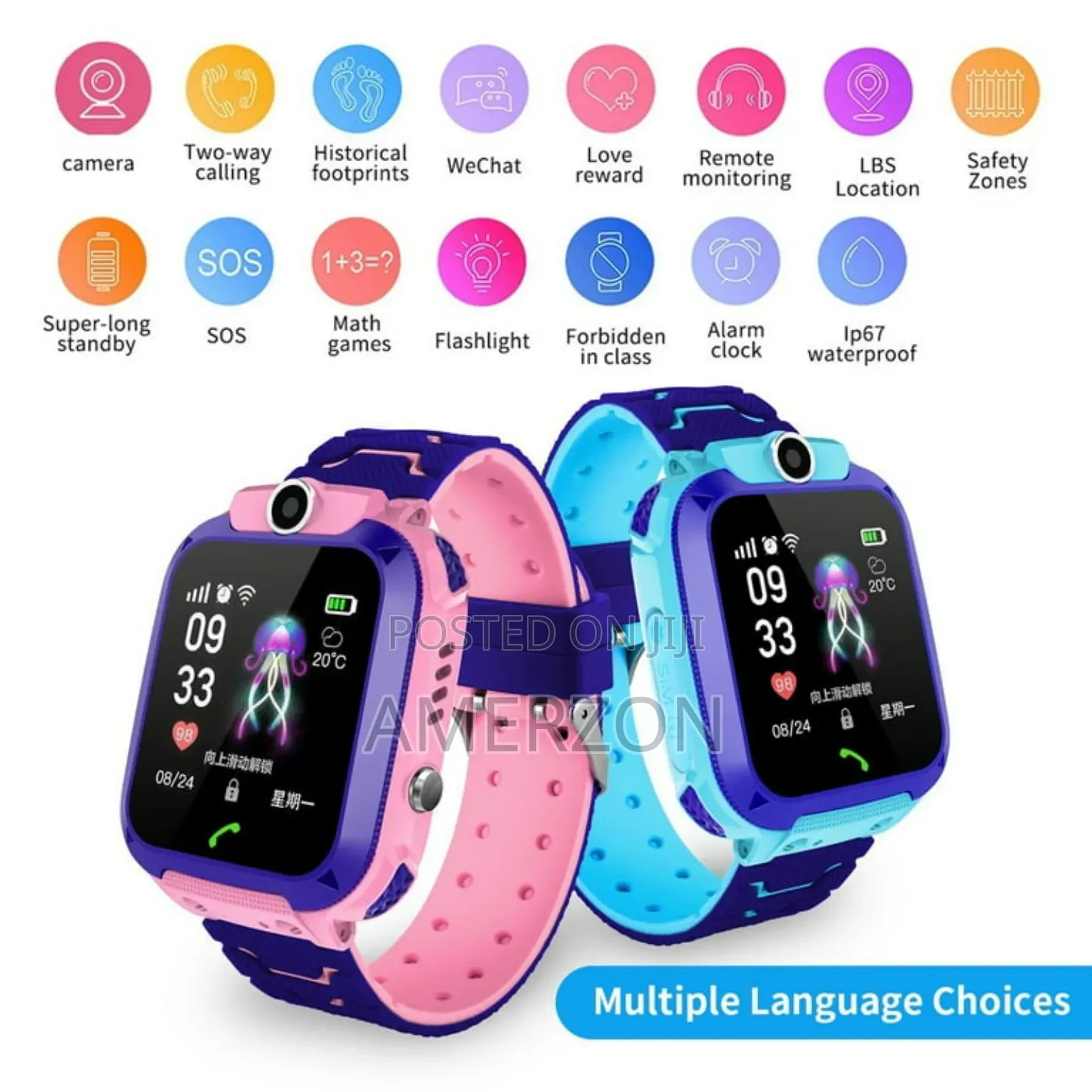 Smartwatch With GPS Tracker Texting and Calling,Smart Watch