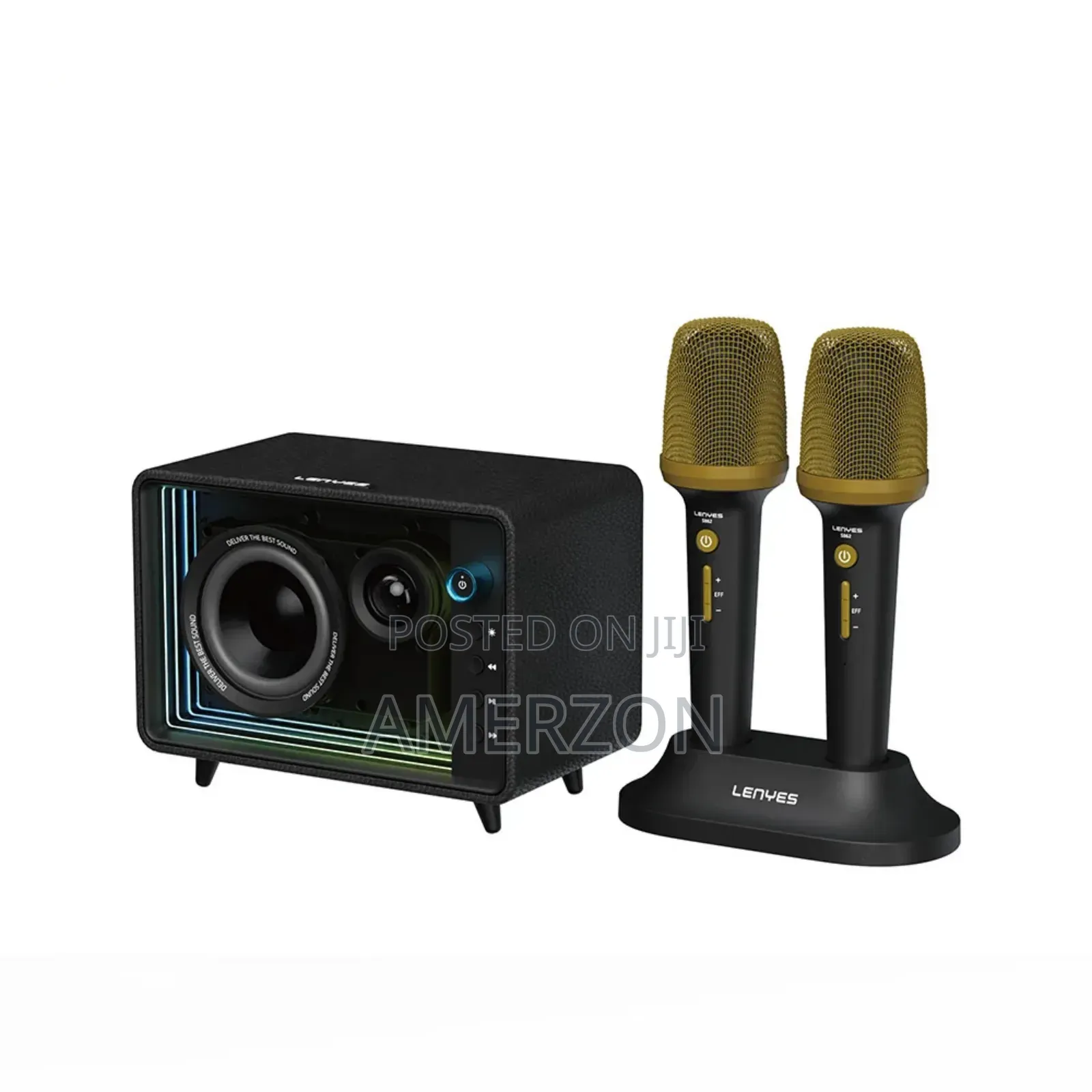 Lenyes S862 Portable Wireless Speaker | Microphone Karaoke |