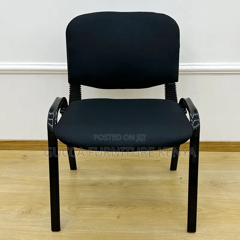 Armless Fabric Tosca Office Visitor's Chair