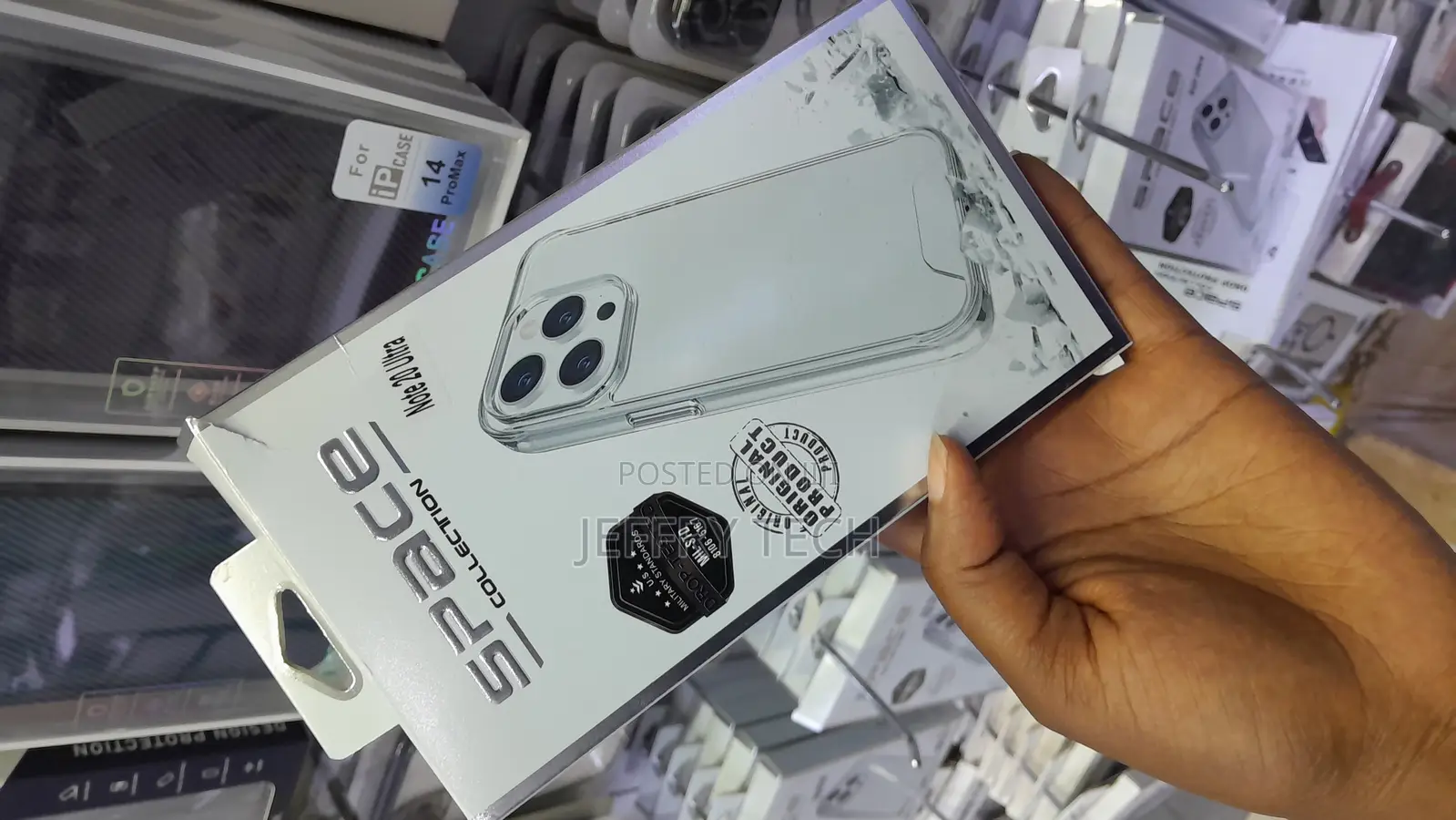 Rajaz Samsung Galaxy Note 20 Ultra Space Collection Clear Case