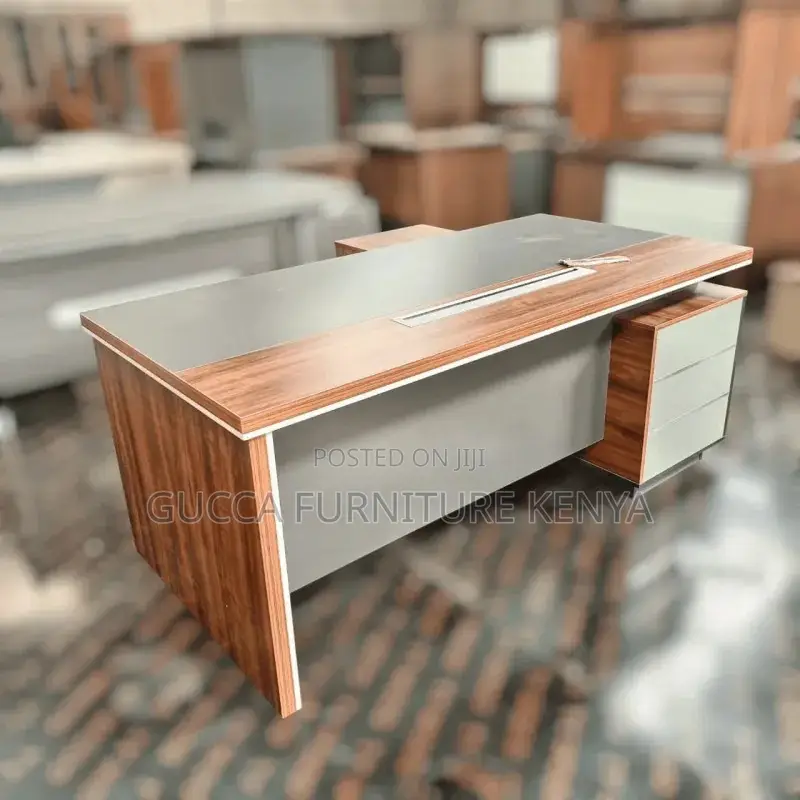 2-meters Executive L-shaped Office Boss Table