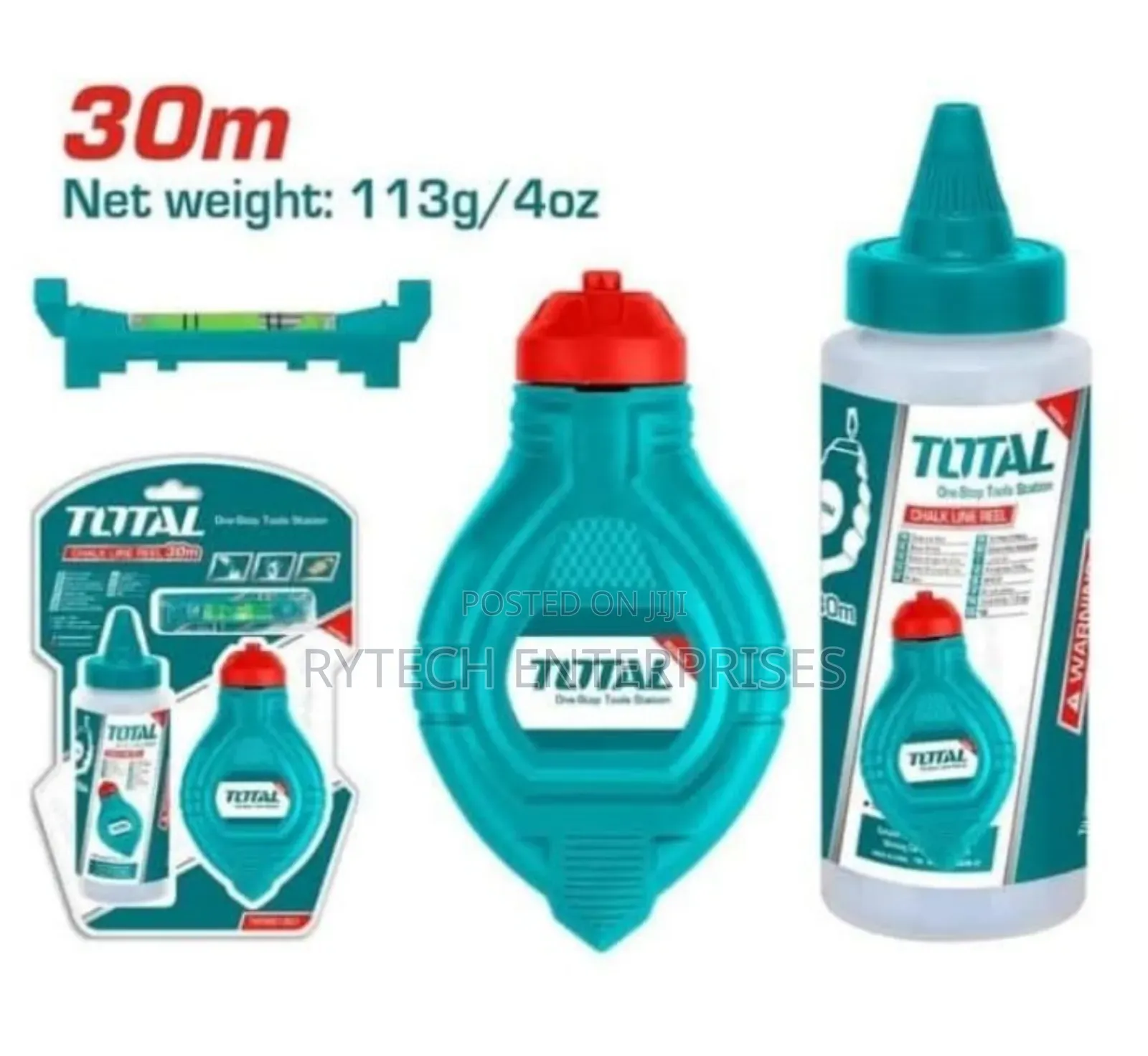 30 Meters Total Chalk Line Reel