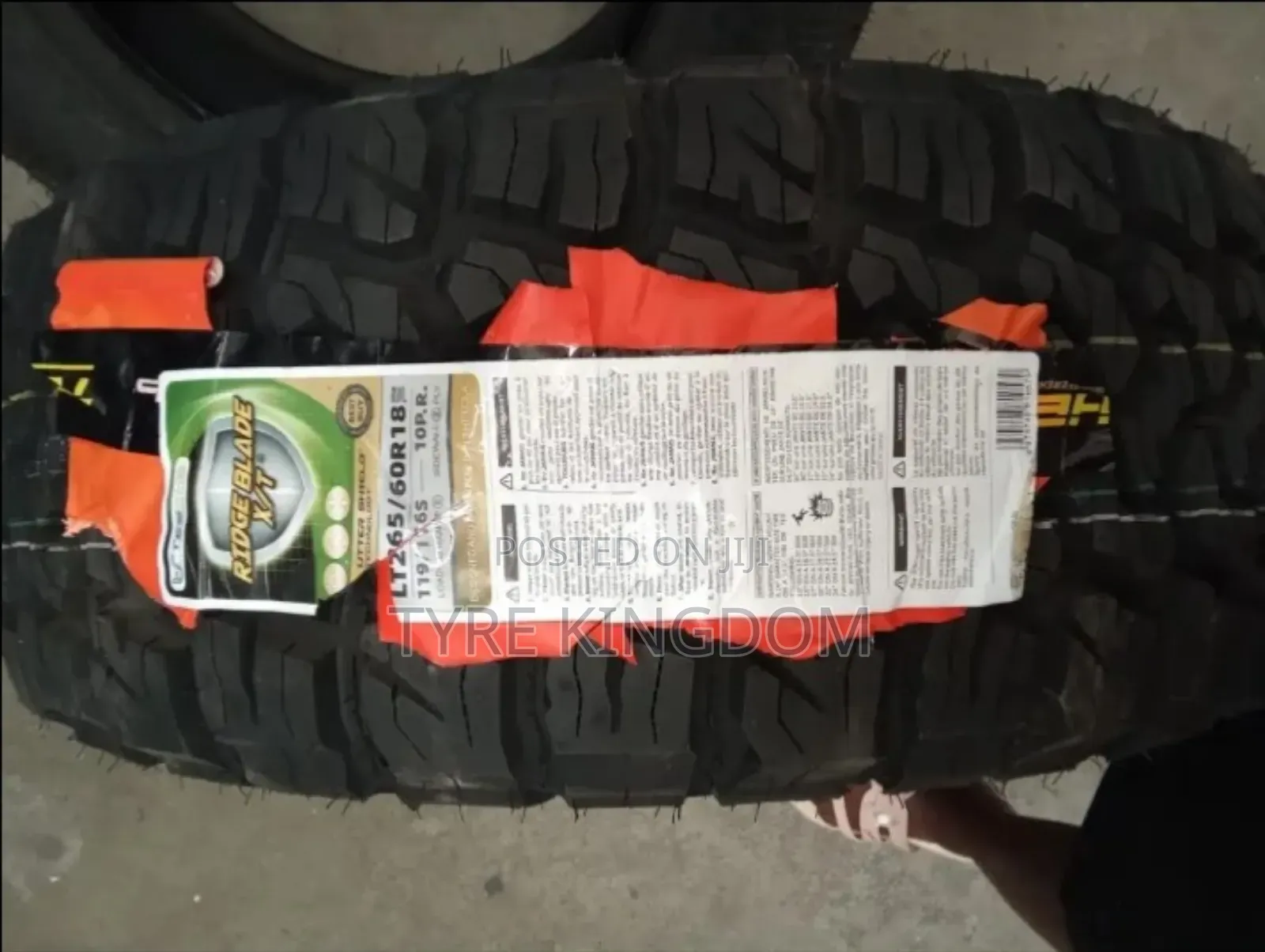 265/60r18 All Terrain Tyres Available