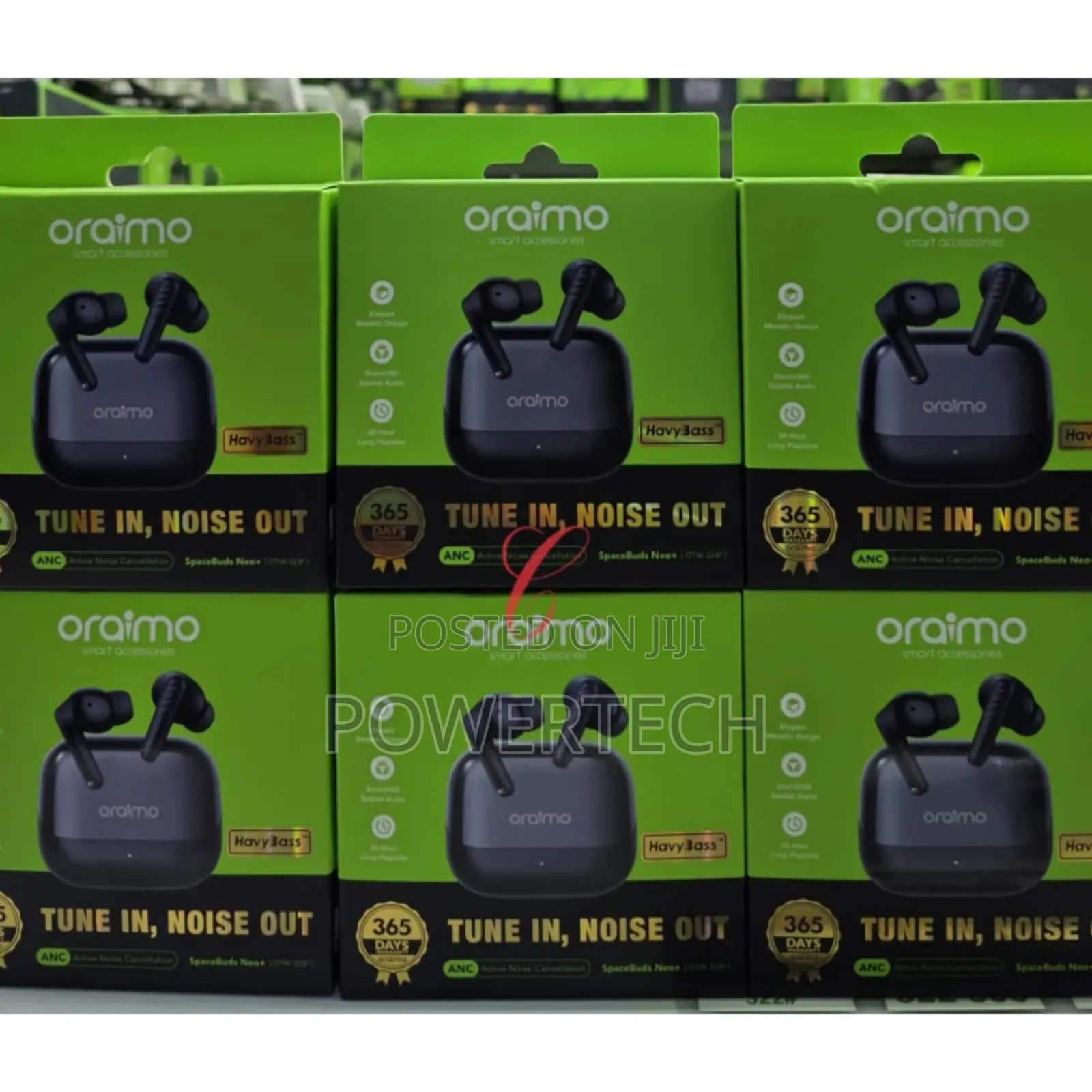 Oraimo Spacebuds *Neo+* Otw-323p Active Noise Cancellation Earbuds